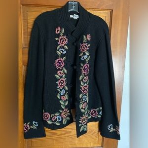 Anthropologie Sleeping on Snow Bouclé Sweater Coat